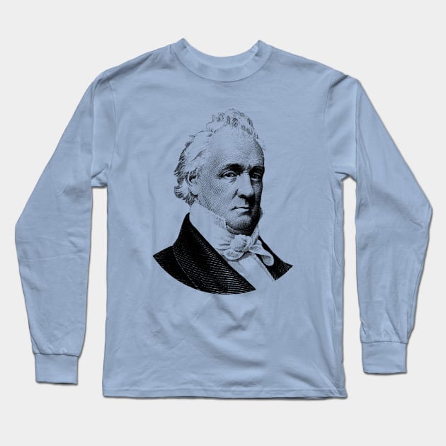 President James Buchanan Long Sleeve T-Shirt by warishellstore